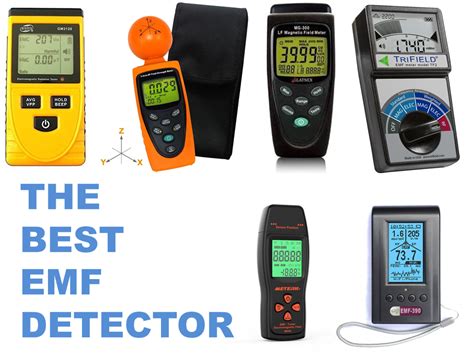 types of emf meters